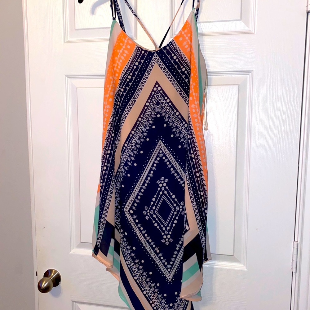 High-Low flowing dress
